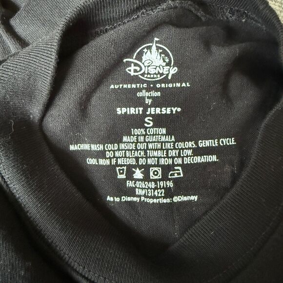 Walt Disney World Spirit Jersey Holiday Black Red Buffalo Plaid Size Small - Picture 6 of 6